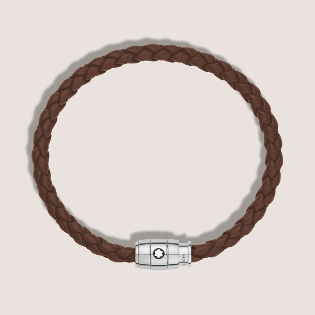 Bracelet Small, Soft Leather, Fauve Brown - 3