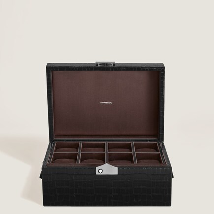 Watches Collector Box in Croco-Embossed Leather