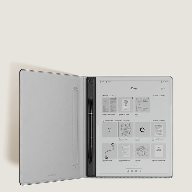 Montblanc Digital Paper Mystery Black color - 5
