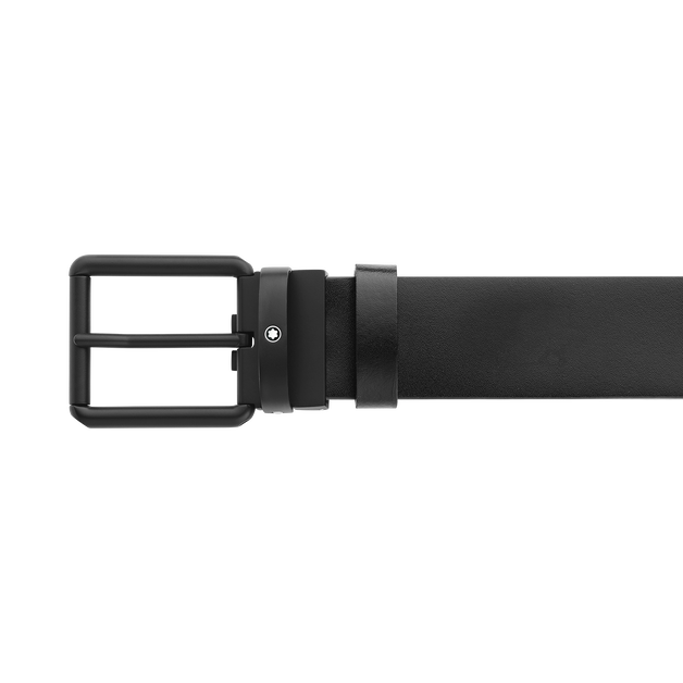Rectangular 35 mm Reversible Belt in Sartorial Leather - 4