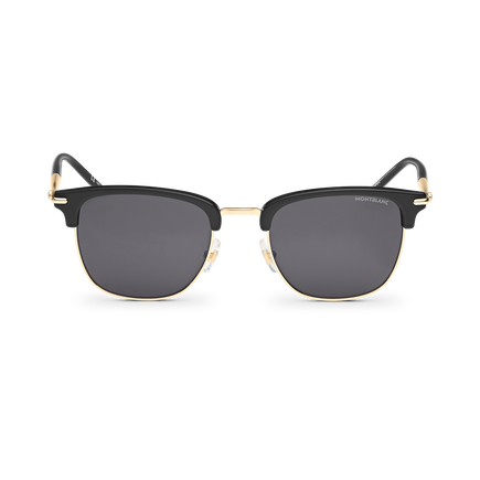 Gafas de Sol Rectangulares con Montura Inyectada Negra