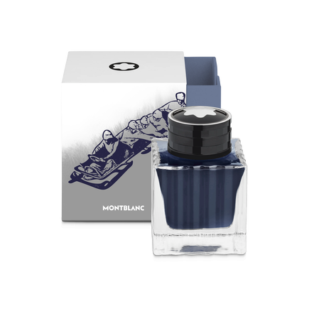 Ink bottle, Meisterstück x Olympic Heritage Chamonix 1924, Blue - 50ml