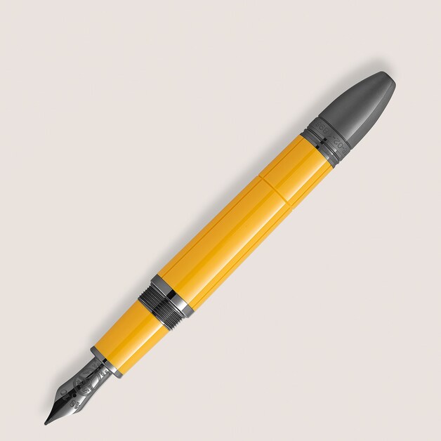 Grandes personalidades Edición Especial Enzo Ferrari Giallo Modena Pluma estilográfica (F) - 4