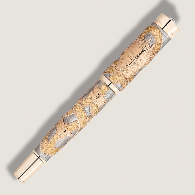 A Journey Among Dragons The Coiling Dragon Limited Edition 8 Fountain Pen - 3