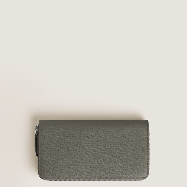 Continental Wallet 12cc with zip in Sartorial Leather - 3