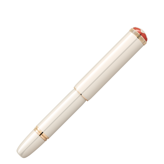 Montblanc Heritage Rouge et Noir "Baby" Special Edition Ivory -colored Rollerball - 3