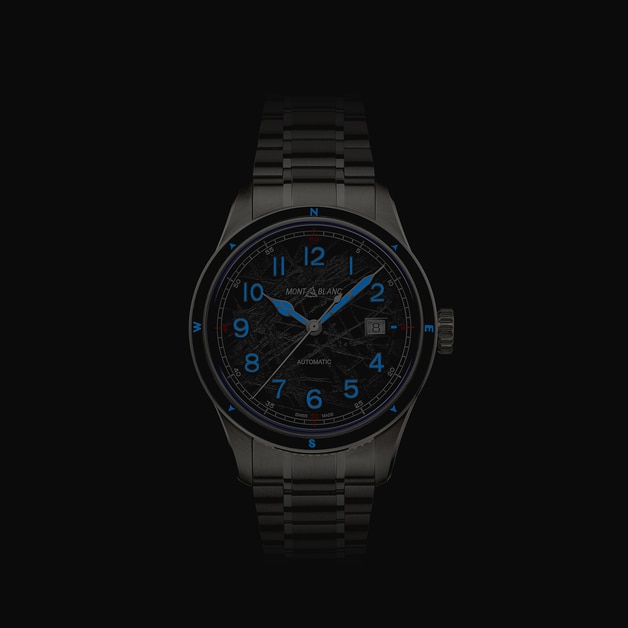 Montblanc 1858 Automatic Date 0 Oxygen The 8000 - 7
