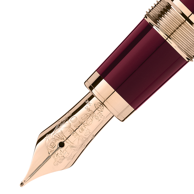 Great Characters John F. Kennedy Special Edition Burgundy Fountain Pen - 2