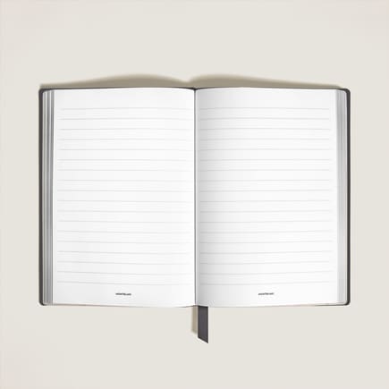 Medium Notebook in Soft Leather, Lined Pages