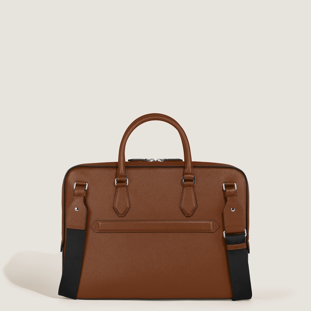 Thin Briefcase in Sartorial Leather - 4