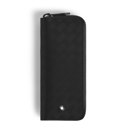 Astuccio con Cerniera per 2 Strumenti da Scrittura in Pelle Extreme