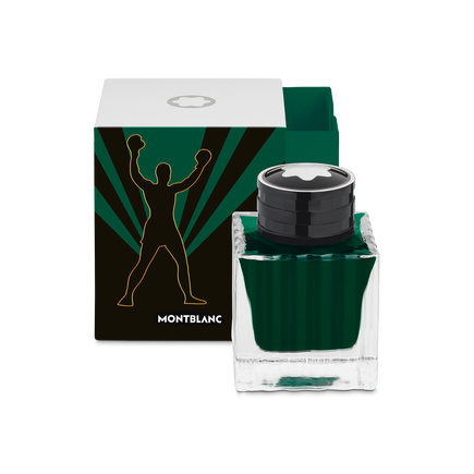 Ink Bottle, Great Characters Homage to Muhammad Ali, Green - 50ml