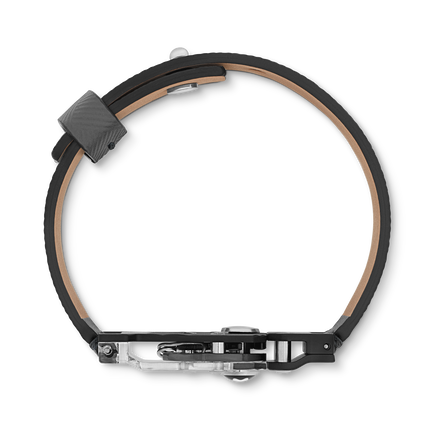 Montblanc Extreme 3.0 Pulsera gris con cierre de Plexiglas