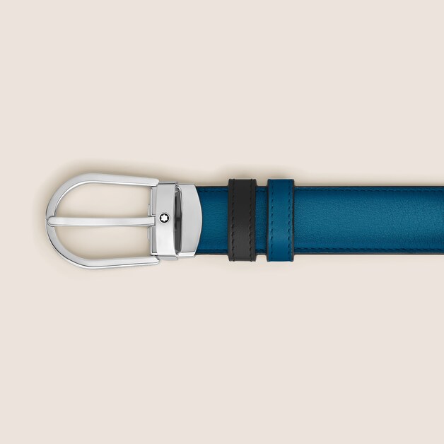 Horseshoe 35 mm Reversible Belt in Meisterstück Sfumato Leather - 3