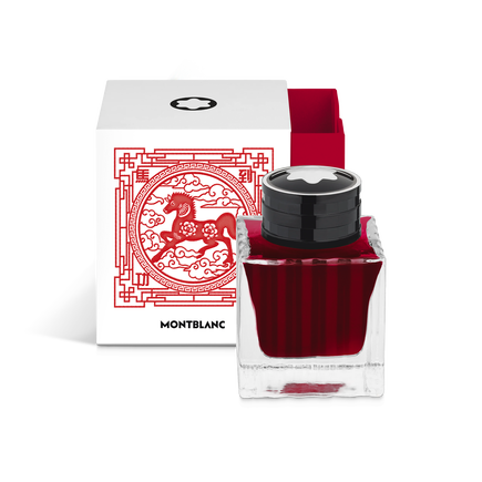 Ink Bottle, The Legend of Zodiacs The Horse, Red, 50 ml