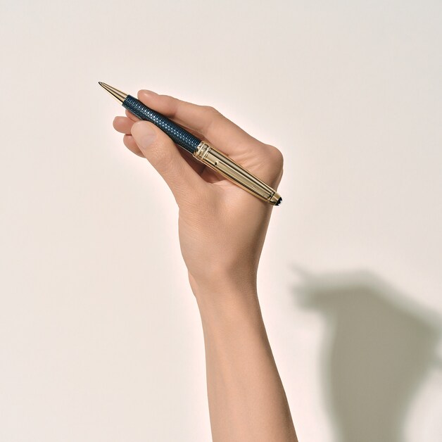 Meisterstück Solitaire Doué Blue Hour Classique Ballpoint Pen - 2