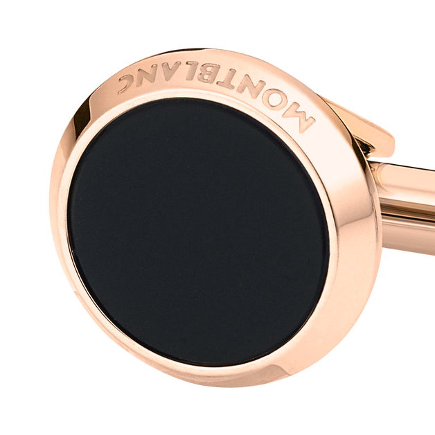 Boutons de Manchette Meisterstück avec Incrustation d'Onyx - 2