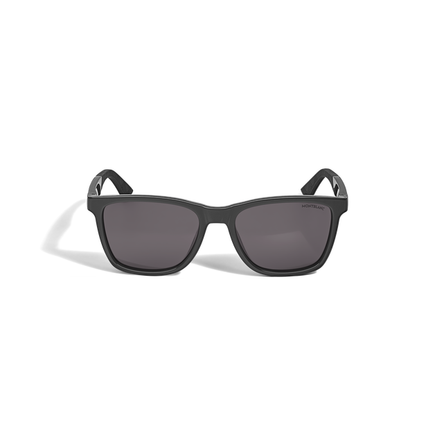 Gafas de sol cuadradas con montura inyectada negra - 1