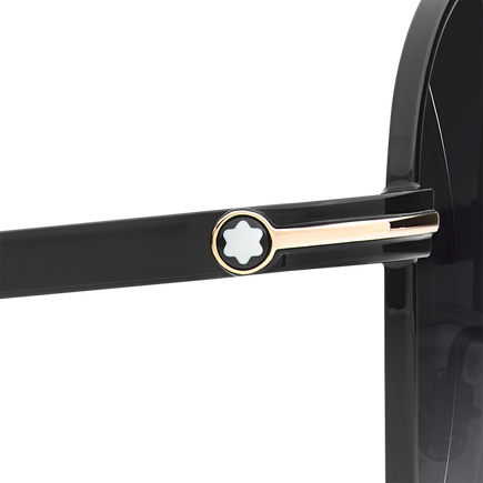 Squared Sunglasses with Black Colored Metal Frame