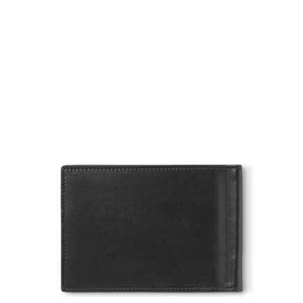 Meisterstück Cartera para 6 tarjetas con clip para billetes