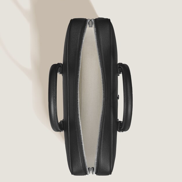 Medium Briefcase in Grain Leather - 8