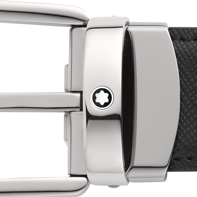 Horseshoe 30 mm Reversible Belt in Sartorial Leather - 2