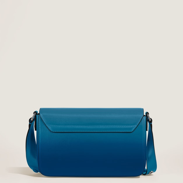 大班系列山峰扣墨韵迷你邮差包 雾霾蓝 - 4