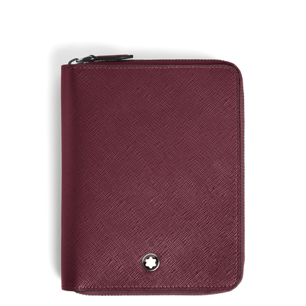 Astuccio con Cerniera per 5 Strumenti da Scrittura in Pelle Sartorial