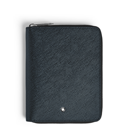 5-Pen Pouch with zip in Sartorial Leather