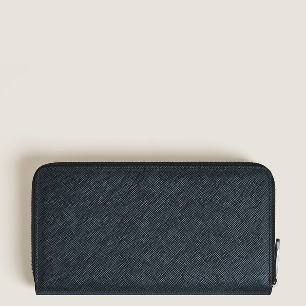 Sartorial wallet 12cc with zip - 2