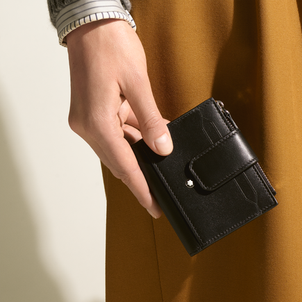 Mini Portefeuille 6cc en Cuir Soft