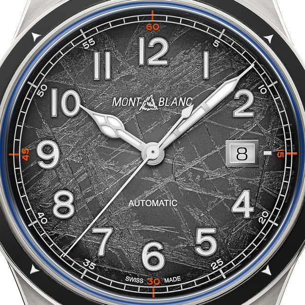 Montblanc 1858 Automatic Date 0 Oxygen The 8000 - 6