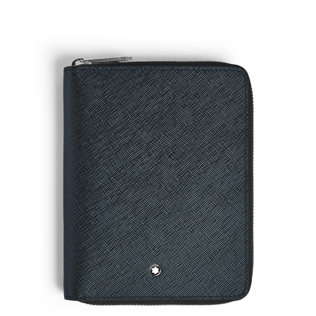 5-Pen Pouch with zip in Sartorial Leather - 1