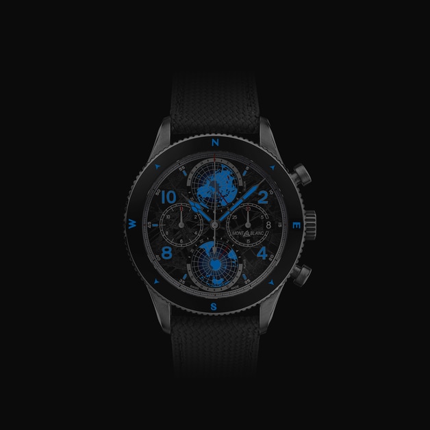 Montblanc 1858 Geosphere Chronograph 0 Oxygen The 8000 Limited Edition - 290 pieces - 7