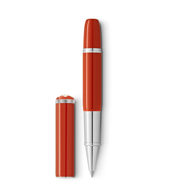 Montblanc Heritage Rouge et Noir „Baby“ Special Edition Korallenfarbe Rollerball - 1