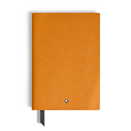 Medium Notebook in Sartorial Leather, Lined Pages