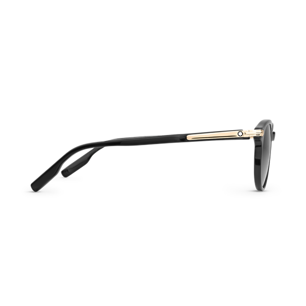 Squared Sunglasses with Black Coloured Acetate Frame - 2