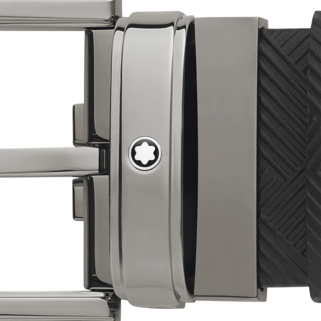 Rectangular 35 mm Belt in Extreme Leather - 4