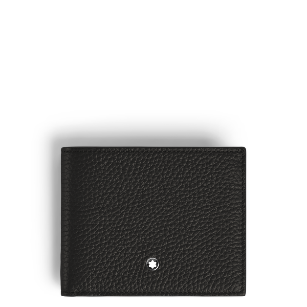Portefeuille 4cc avec Porte-Monnaie en Cuir Grainé - 1
