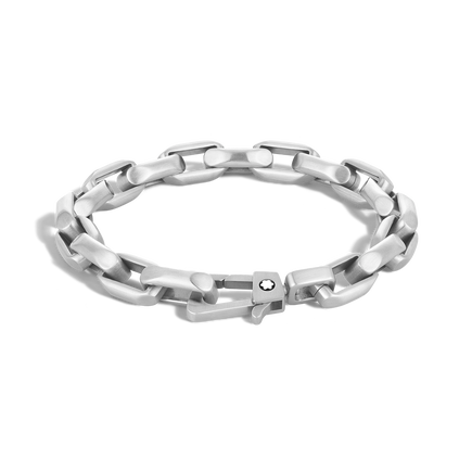 Bracelet in Steel with Octagonal Shaped Chain