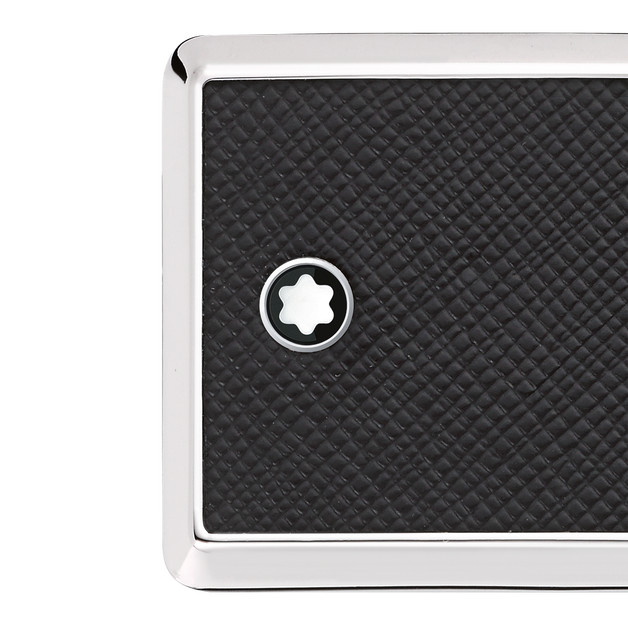 Marquetry Plate 30 mm Belt in Sartorial Leather - 3