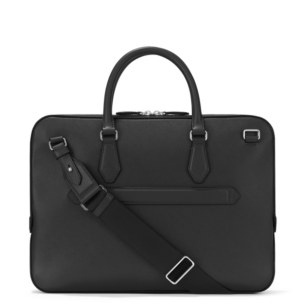 Thin Briefcase in Sartorial Leather - 4