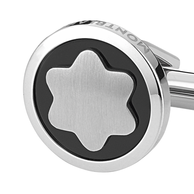 Star Cufflinks with Onyx Inlay - 4