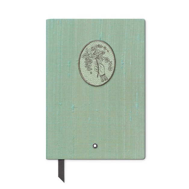 Notebook #146 small, Homage to Victoria and Albert, Green - Lined - 1