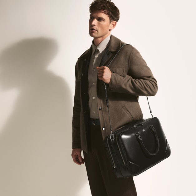 Large Briefcase in Meisterstück Leather - 5