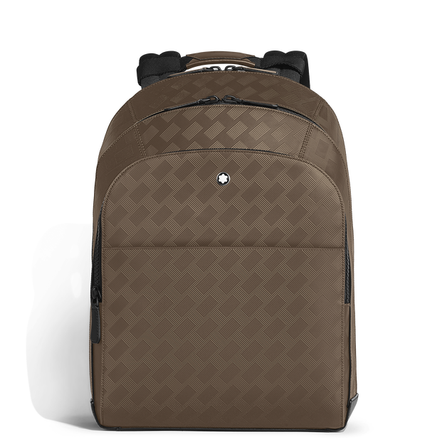 Large Backpack with 3 Compartments in Extreme Leather - 1