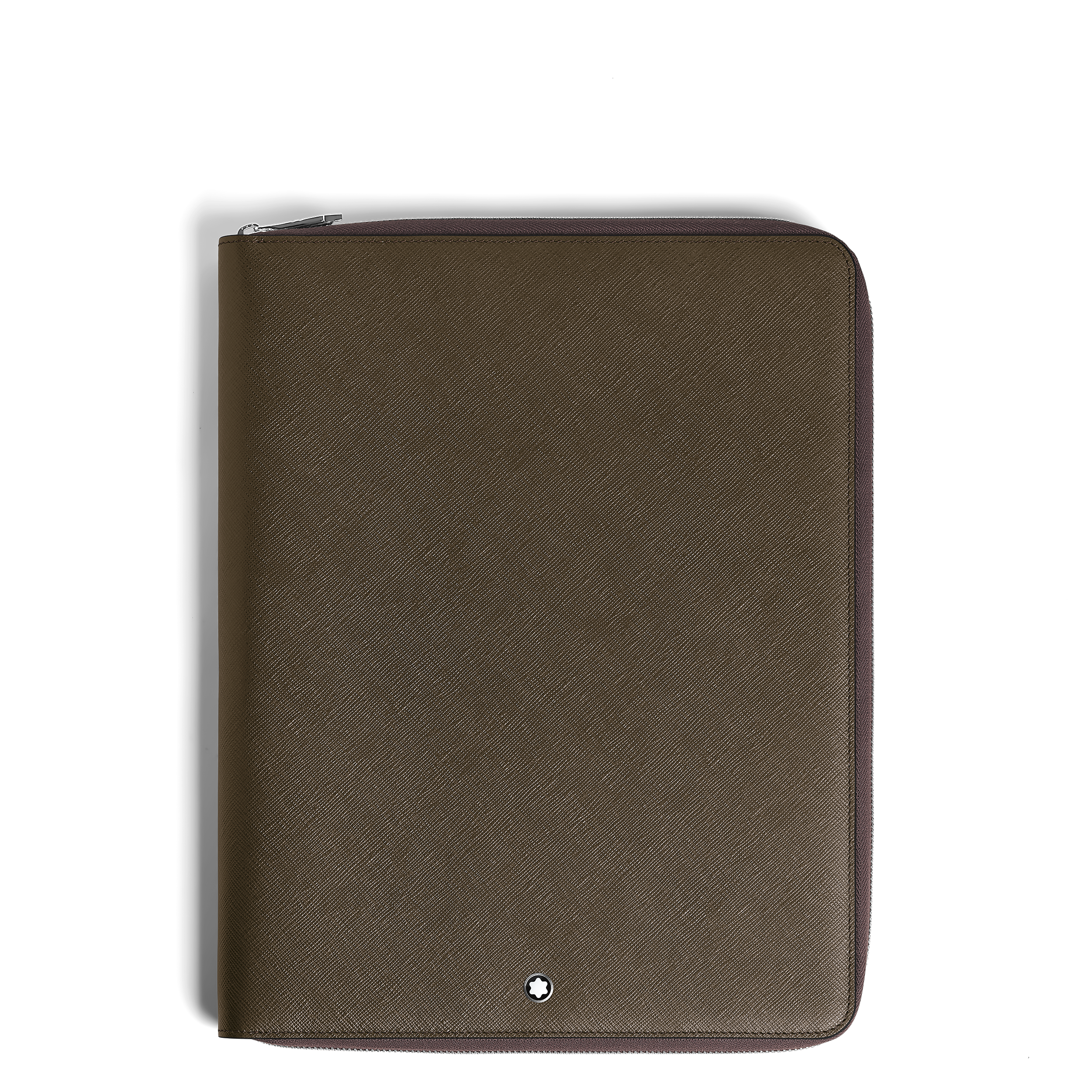 Medium Notebook Holder with zip in Sartorial Leather - Montblanc® US