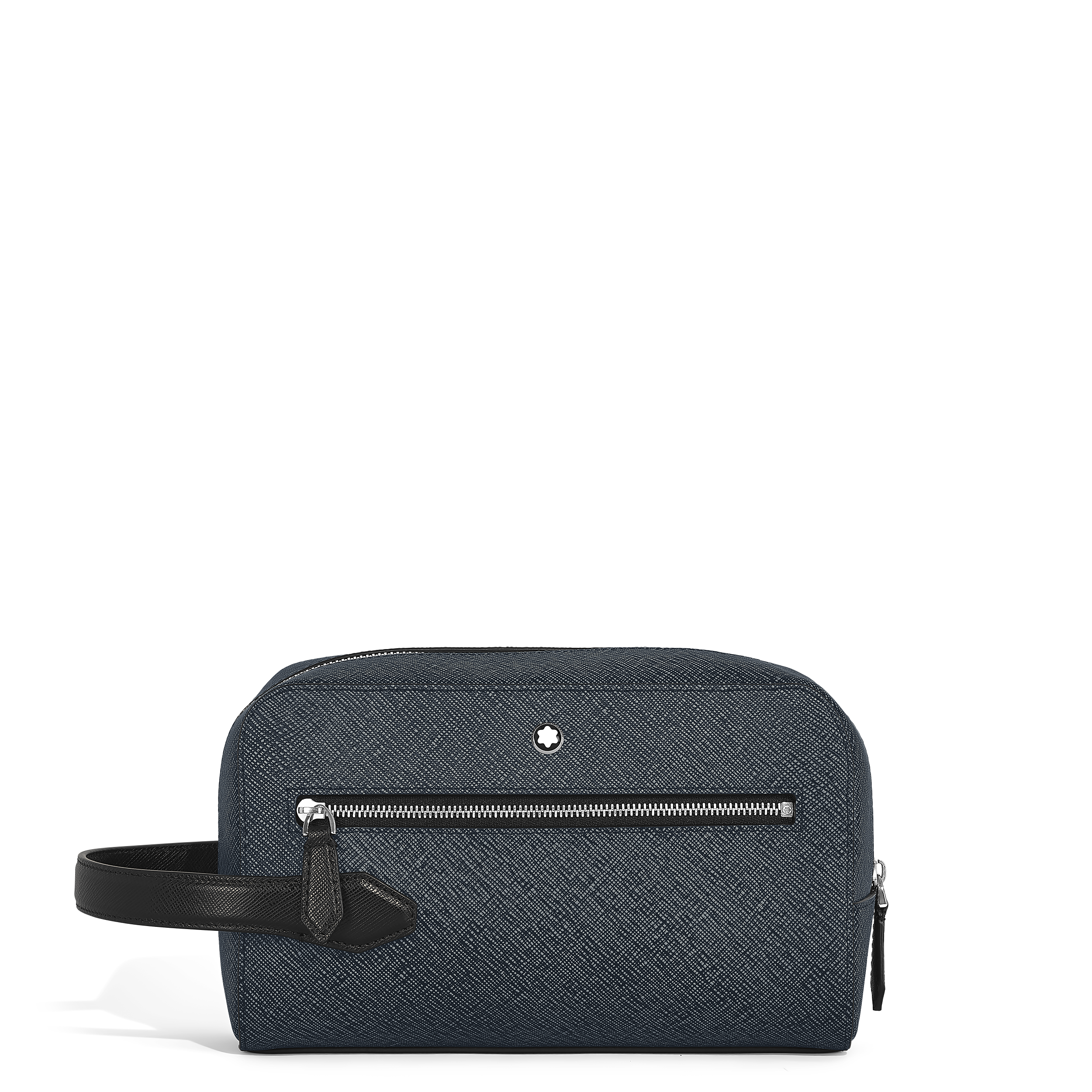 サルトリアル クラッチ - レザー - ツイードブルー - Montblanc® JP