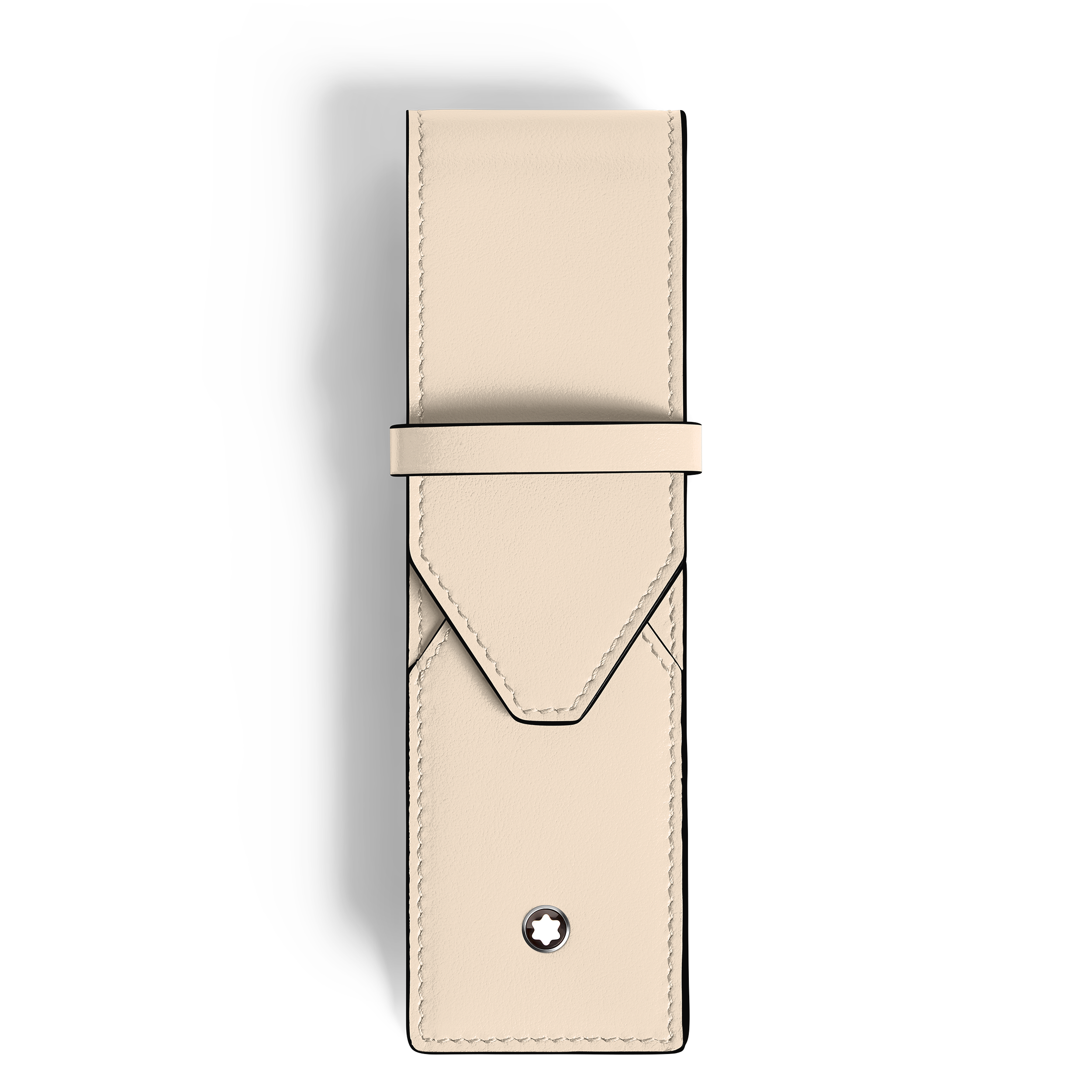 Meisterstück 2 pen pouch - Leather - Cloudy Beige - Montblanc® US