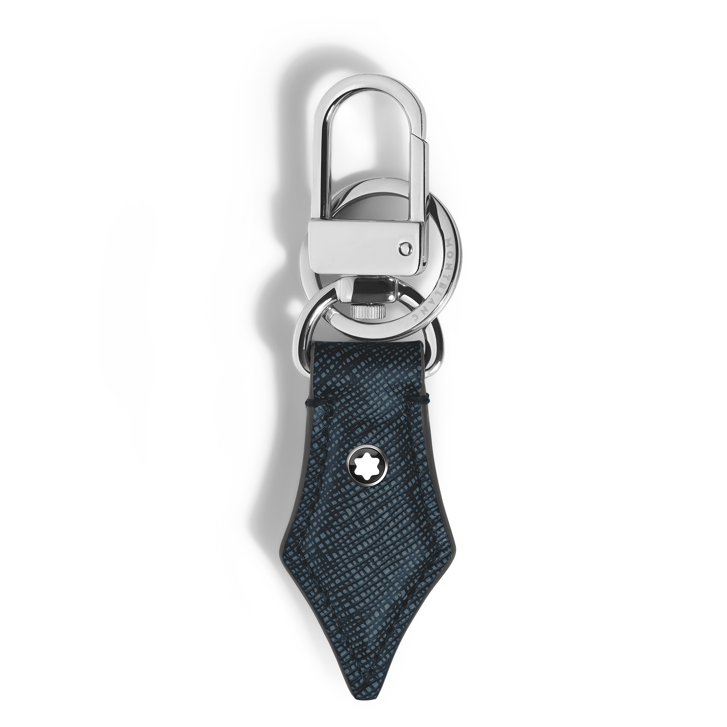 Nib key holder - Leather - Tweed Blue - Montblanc® US